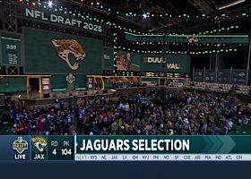 Jaguars select Bhayshul Tuten with No. 104 pick in 2025 draft
