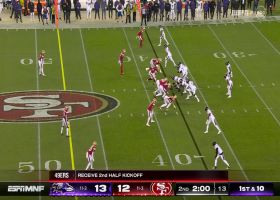 Javon Hargrave tracks down Jackson for 5-yard sack