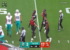 Grant Delpit sacks Tua to push Dolphins back