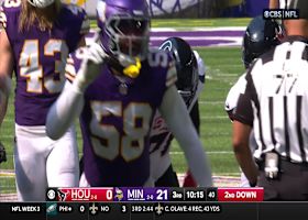 Ex-Texan Jonathan Greenard gets his second sack vs. his former squad so far today