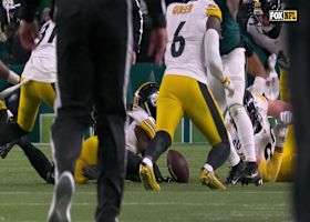 T.J. Watt's punchout on Hurts ends in Steelers' fumble recovery