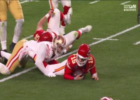 Arik Armstead engulfs Mahomes for third-down tackle to force Chiefs punt