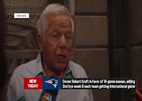 Robert Kraft addresses NFL's potential of having 18-game regular season with two bye weeks per team