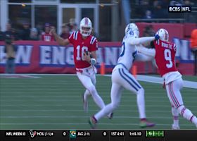 Can't-Miss Play: 41-yard Drake Maye run! QB burns Colts for his longest NFL carry so far