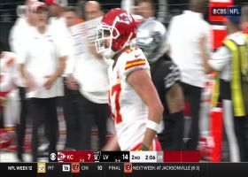 Mahomes' 28-yard tight-window dime to Kelce is one of QB's best passes of 2023