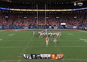 Will Lutz drills a 32-yard FG to give Broncos the lead 10-7 vs. Raiders