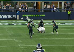 Aidan O'Connell pinpoints Alex Bachman on 33-yard pickup