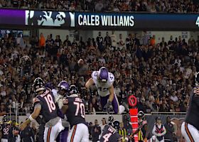 Van Ginkel goes SOARING into the air to impact Williams' pass trajectory