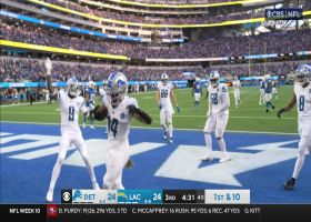 Amon-Ra St. Brown's best plays from 165-yard game vs. Chargers | Week 10