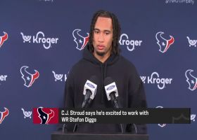 C.J. Stroud addresses Texans' acquisition of Stefon Diggs from Bills