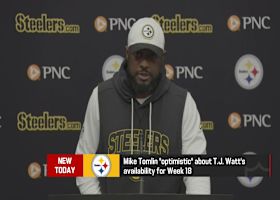 Mike Tomlin 'optimistic' about T.J. Watt's (punctured lung) availability vs. Ravens | 'The Insiders'