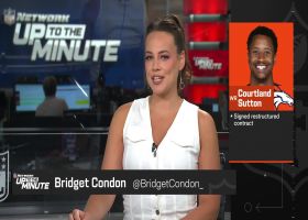 Broncos WR Courtland Sutton signs restructured contract worth up to $15.2M | 'Up To The Minute'