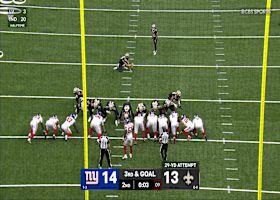 Blake Grupe's 29-yard field goal gives Saints the lead