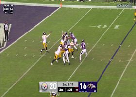 Rodgers delivers no-look pass to DK Metcalf vs. Ravens in Week 14