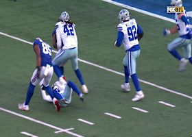 Jadeveon Clowney stonewalls Singletary well behind line of scrimmage