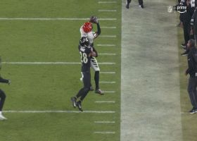 Ronald Darby forces leaping Chase out of bounds on incredible would-be catch