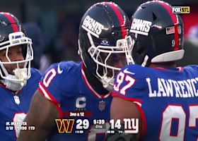 Brian Burns puts the Giants back in business with a fumble recovery