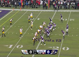 Lamar Jackson's 15-yard TD pass to Bateman opens scoring in AFC Wild Card Game