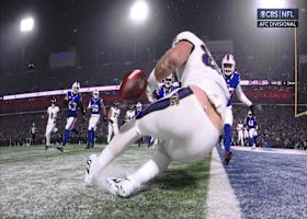 Mark Andrews drops potential game-tying two-point-conversion catch vs. Bills