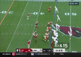 Kyler Murray can't escape Javon Kinlaw & Nick Bosa's pursuit that ends in Niners' sack