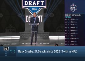 Bucky Brooks reacts to Raiders selecting Brock Bowers at No. 13 overall | 'NFL Draft Center'