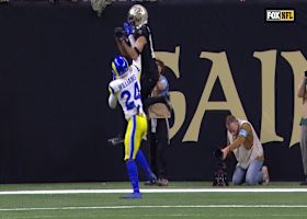 Dante Pettis Mosses Darious Williams for game-tying two-point-conversion catch