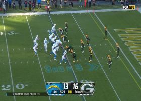 Herbert's go-ahead TD pass to Allen threads needle between Packers defenders