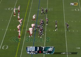 Can't-Miss Play: Hurts turns disastrous snap into first-down pickup