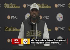 Mike Tomlin on Aaron Rodgers (wrist) injury: 'Great optimism' he will play vs. Bills | 'The Insiders'
