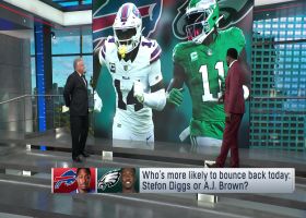 Who's more likely to bounce back today: Stefon Diggs or A.J. Brown? | ‘NFL GameDay Morning’