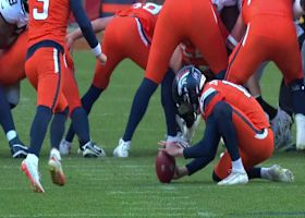 Will Lutz drills a 54-yard FG to take a 10-7 lead vs. Jags