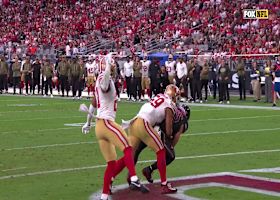 Trey McBride grabs seventh TD of season on 10-yard reception from Jacoby Brissett