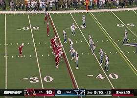 Jadeveon Clowney's second sack of 2025 comes vs. Jacoby Brissett in Week 9