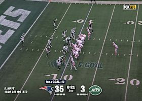 Drake Maye's 30th TD pass of 2025 season marks his fifth score of day vs. Jets