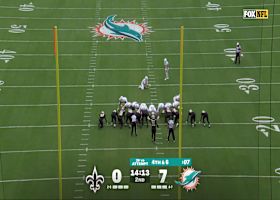 Riley Patterson's 39-yard FG boosts Dolphins' lead to 10-0 vs. Saints