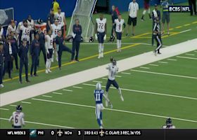 Jaylon Johnson intercepts Richardson on opening play of second half