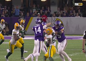 Darnold delivers a tight-window dime to Nailor for accurate 16-yard completion