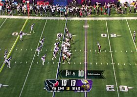 Ambry Thomas intercepts Graham Mertz's errant pass