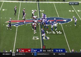 Alex Austin's first NFL interception comes via Josh Allen's deep launch