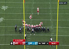 Game-winning field goal! Schrader's 31-yard boot gives Chiefs 30-27 dub over Panthers