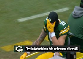 Rapoport: Christian Watson believed to have torn ACL in Week 18 vs. Bears | 'Up to the Minute'