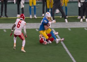 Dissly's 18-yard reception comes via play-action perfect pass from Herbert