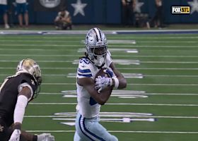 Cowboys infiltrate red zone via Dak's 14-yard dart to Lamb