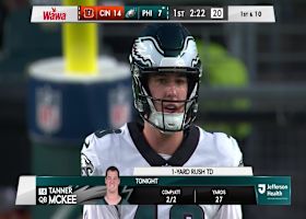 Johnny Wilson Mosses Bengals DB for 27-yard catch at high point