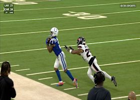 Can't-Miss Play: Top toe-tap catch of 2025? Downs might have it on 34-yard snag vs. Texans