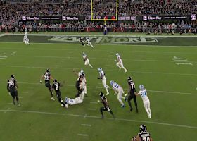 Detroit's fifth sack of the game forces Ravens fourth down