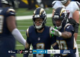 Stroud's second INT of first half lands in Elijah Molden's hands inside Houston territory