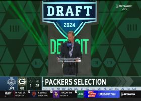 Packers select Jordan Morgan with No. 25 pick in 2024 draft