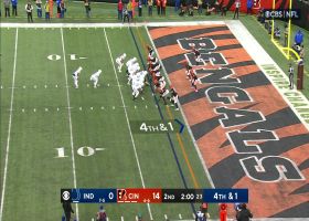 Fourth-down TD! Minshew's scoring strike to Ali-Cox gets Colts on board in Cincy