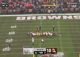 Chris Boswell's 44-yard FG trims Browns' lead to 10-3 in Week 17